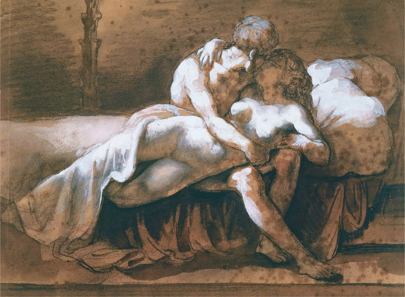 Öpücük - Théodore Géricault