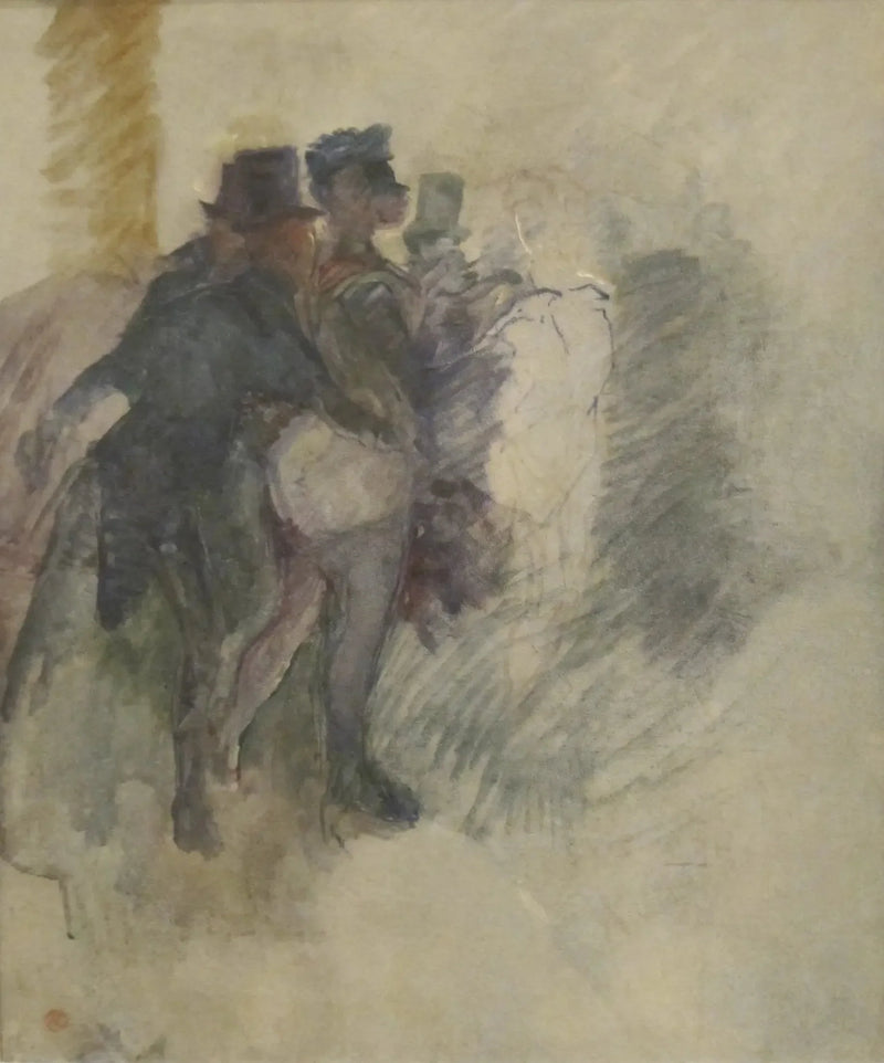 Elysée Montmartre'daki Maskeli Balo - Henri de Toulouse-Lautrec