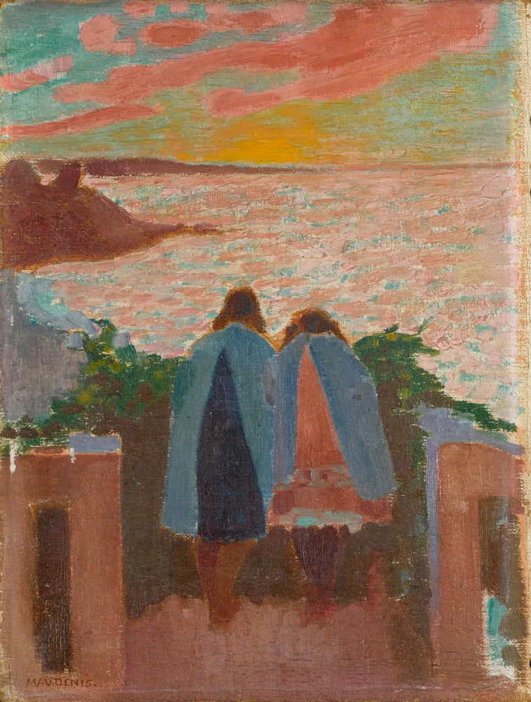 Silencio Balkonları Gün Batımında - Maurice Denis