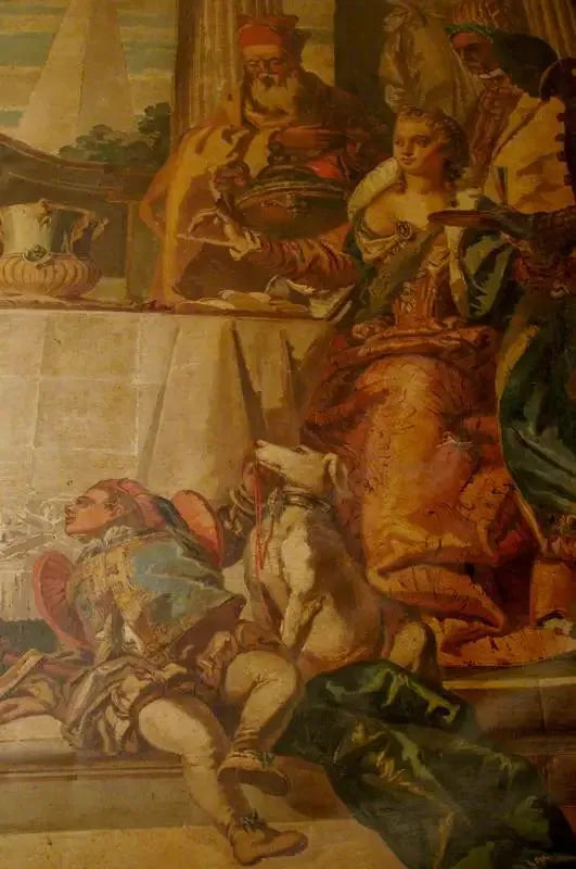 Kleopatra'nın Yemeği (detay) - Giovanni Battista Tiepolo