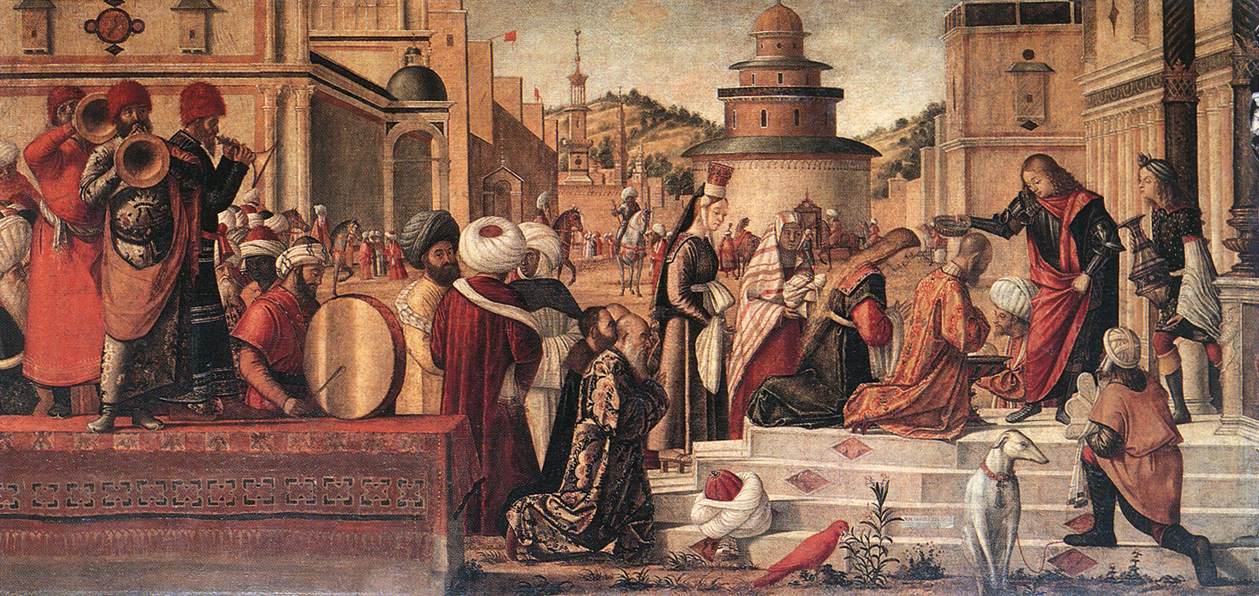 Le Baptême des Sélénites - Vittore Carpaccio - Alpha Reproduction
