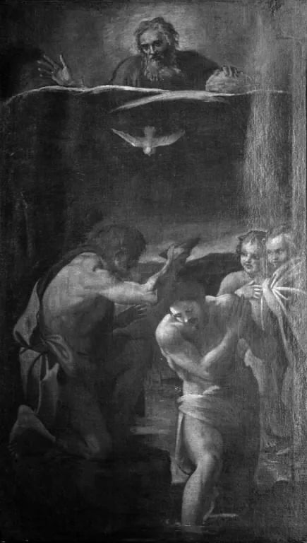 İsa'nın Vaftizi - Annibale Carracci