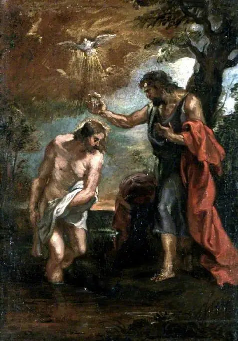 İsa'nın Vaftizi - Bartolomé Esteban Murillo