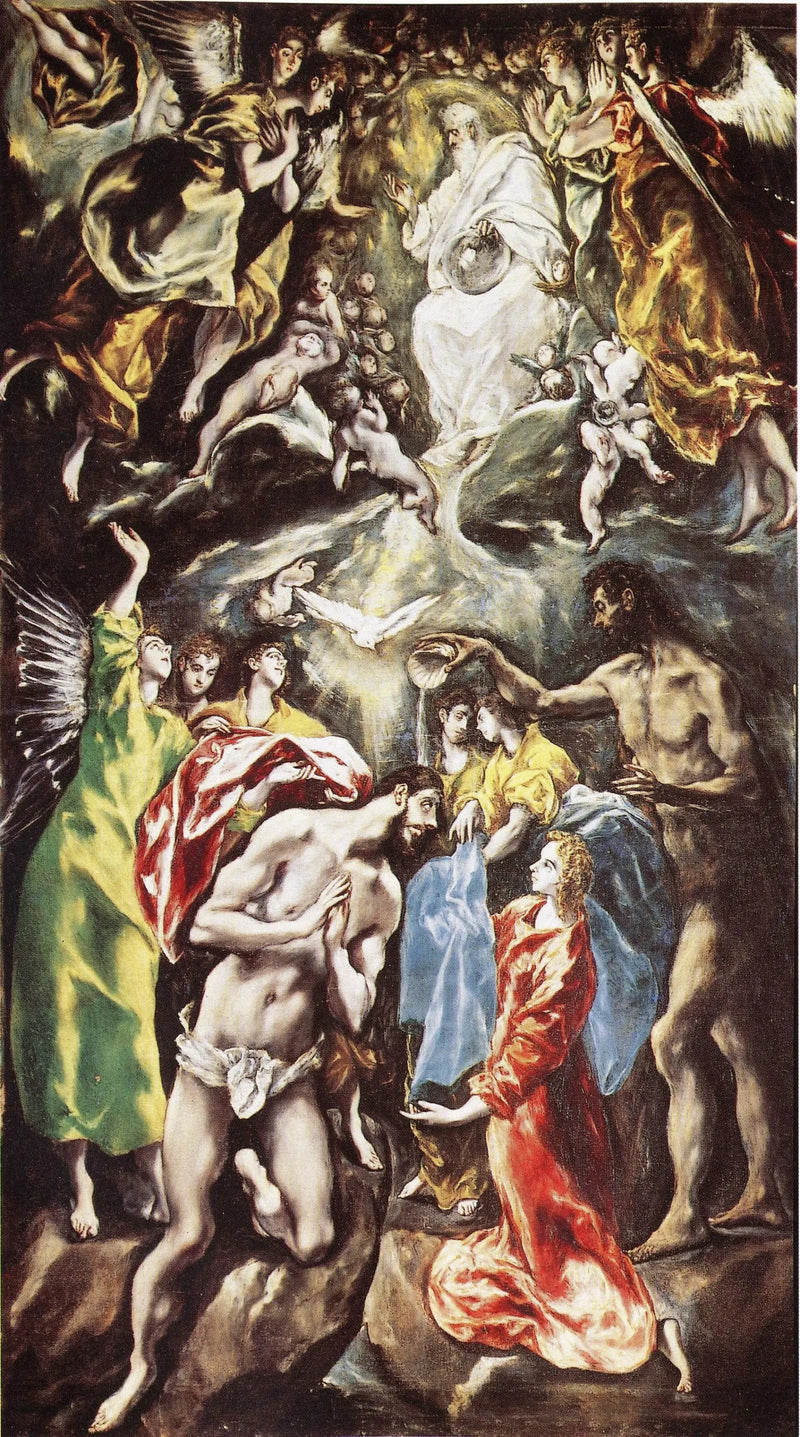 İsa'nın Vaftizi - El Greco