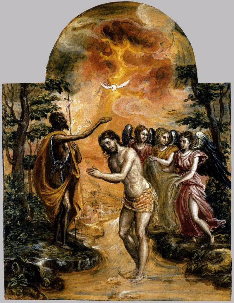 İsa'nın Vaftizi - El Greco