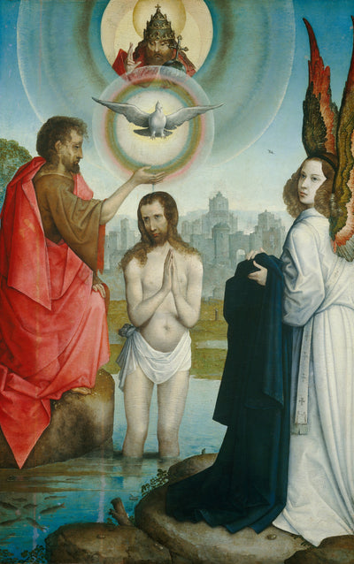 Le baptême du Christ - Juan de Flandes - Alpha Reproduction