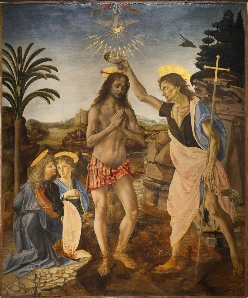 Christ'in Vaftizi - Leonardo da Vinci