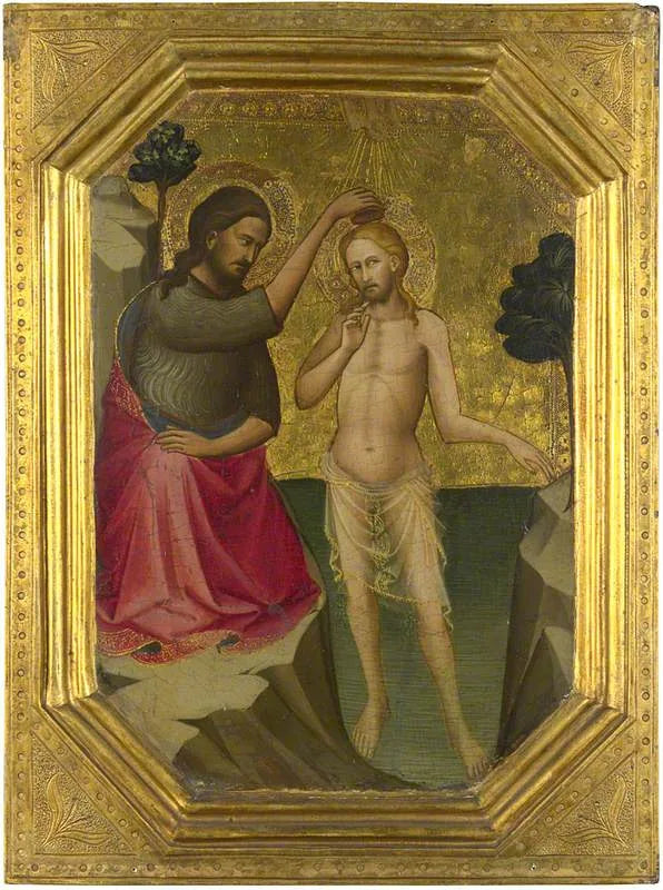 İsa'nın vaftizi - Lorenzo Monaco