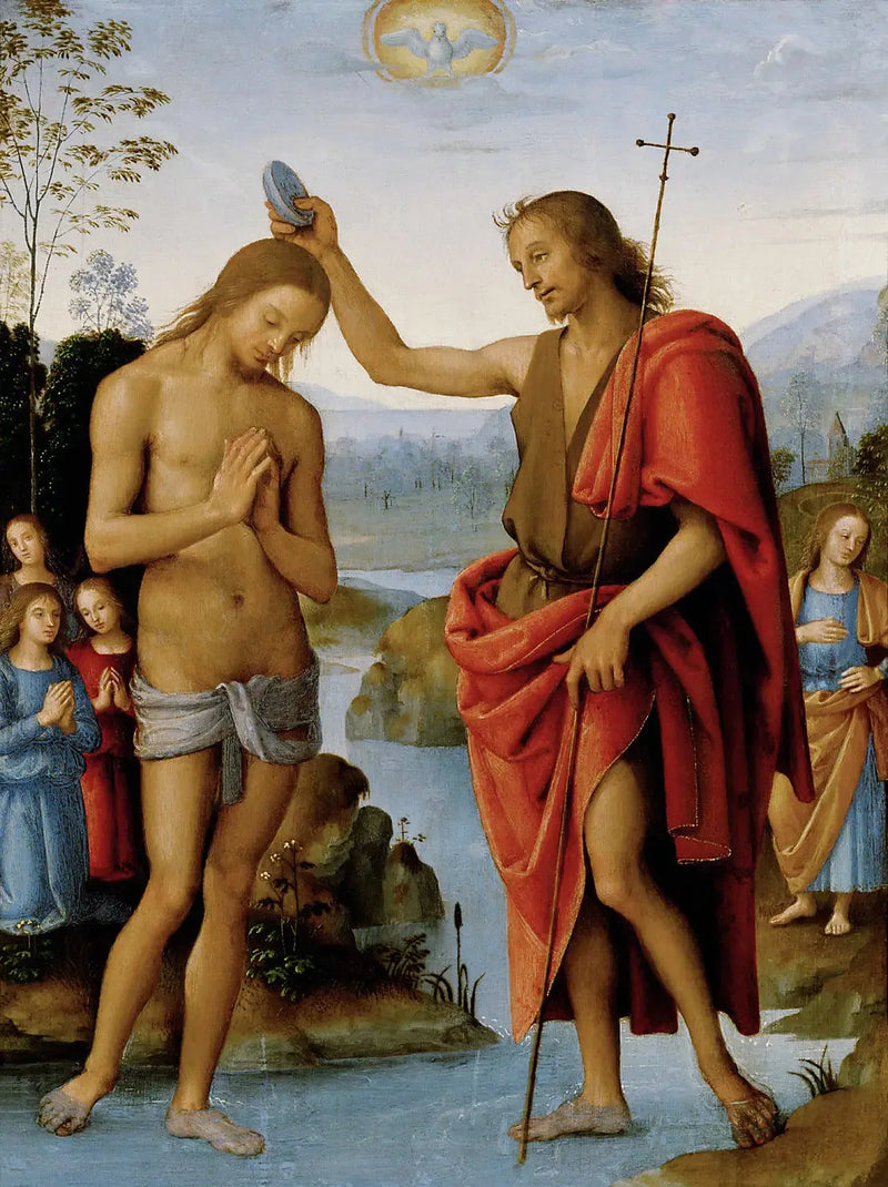 İsa'nın Vaftizi - Pietro Perugino