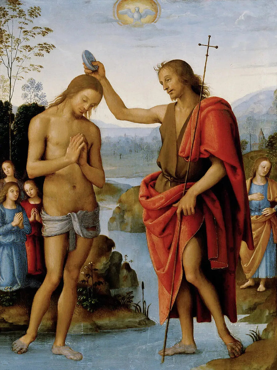İsa'nın Vaftizi - Pietro Perugino