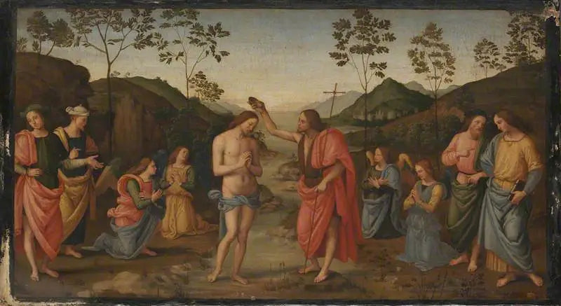 İsa'nın Vaftizi - Pietro Perugino