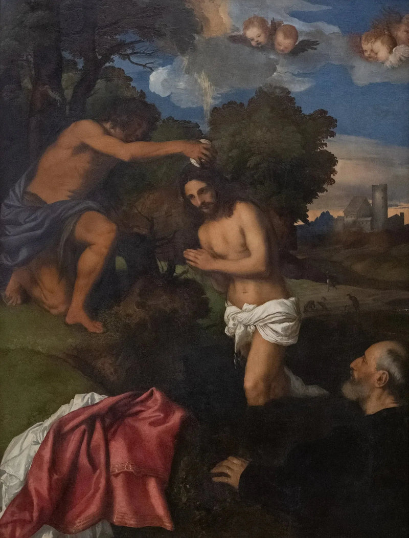 İsa'nın Vaftizi - Titian