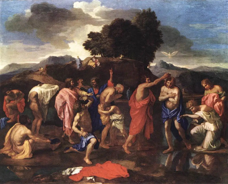 Vaftiz - Nicolas Poussin