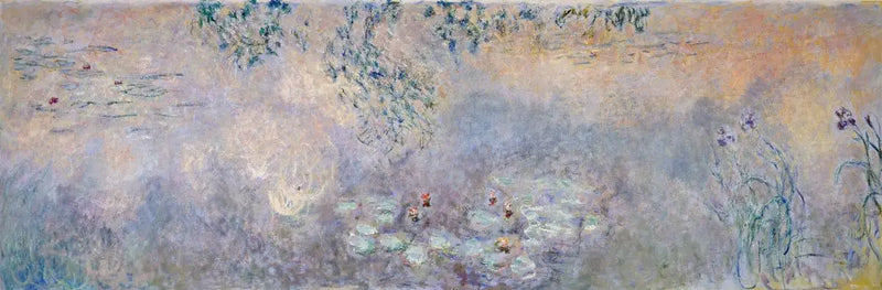 Nilüfer Havuzu ve Iris - Claude Monet