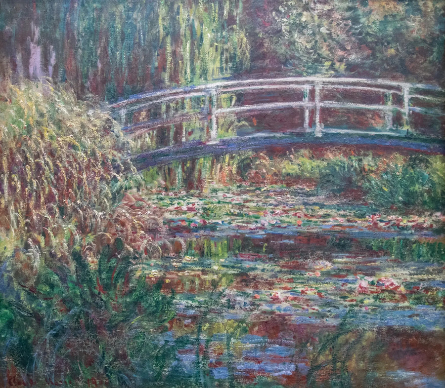 Nilüfer Havuzu, Pembe Ahengi - Claude Monet