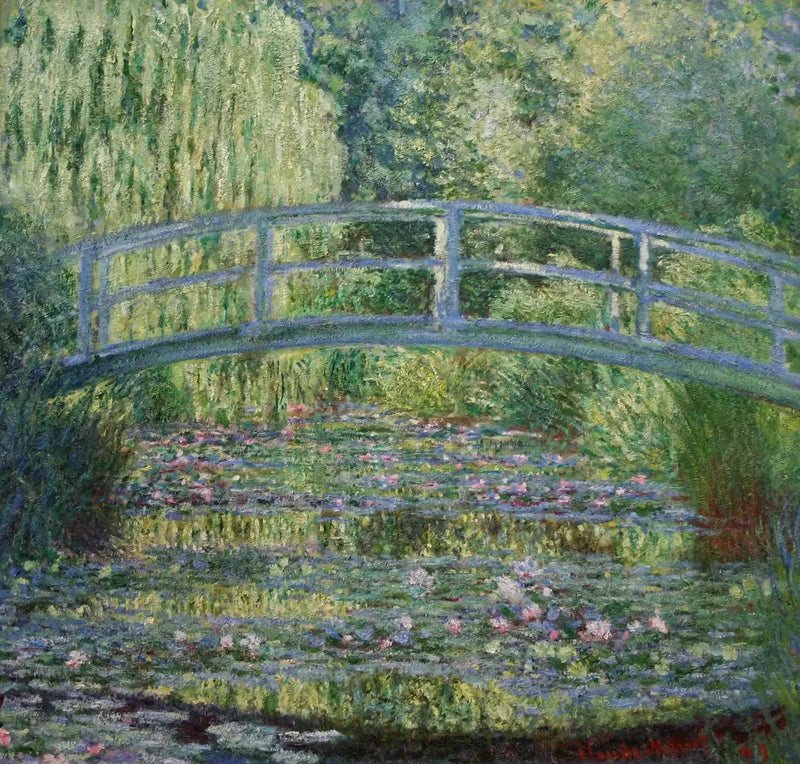 Nilüfer Havuzu, yeşil uyum - Claude Monet