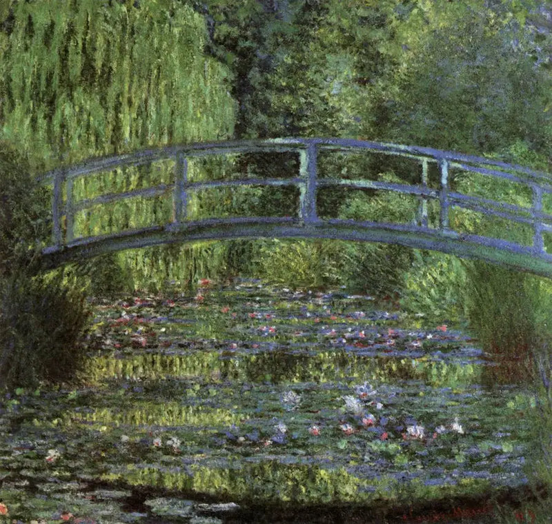 Nilüfer Havuzu, yeşil uyum - Claude Monet