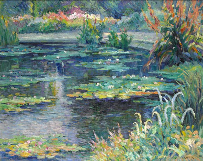 Nilüferler Havuzu - Robert Antoine Pinchon