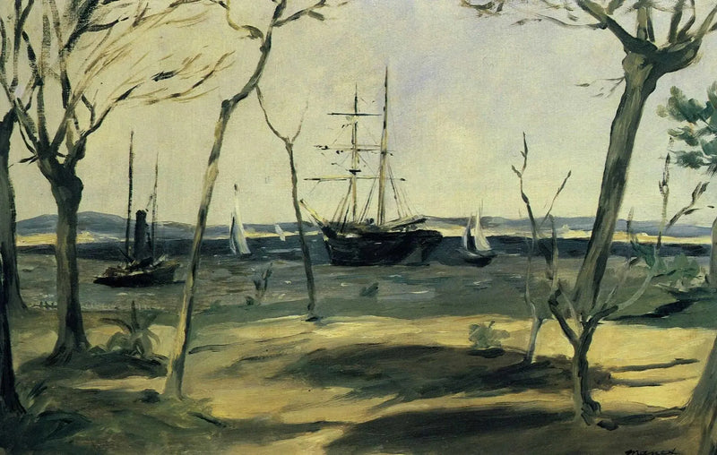 Arcachon Gölü - Édouard Manet