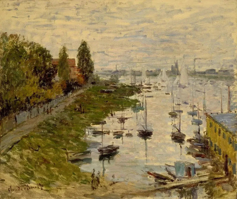 Argenteuil Havzası W335 - Claude Monet