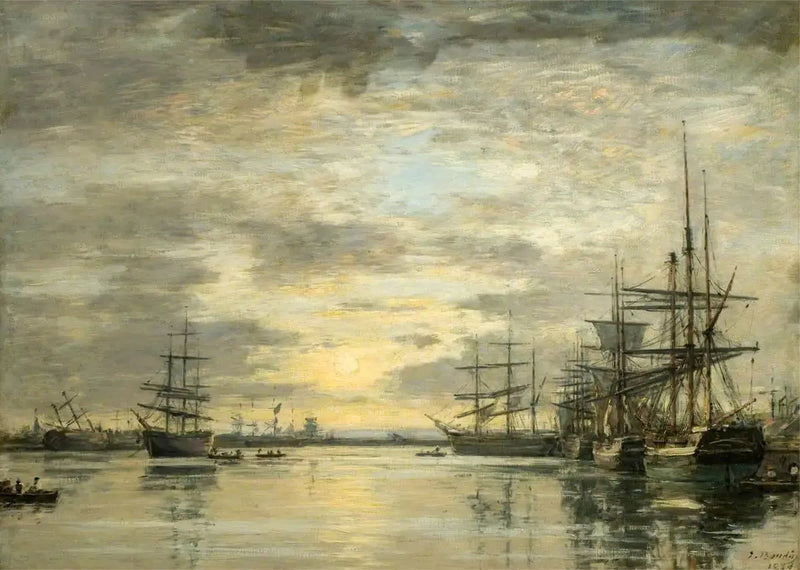 Eure Havuzu - Eugène Boudin