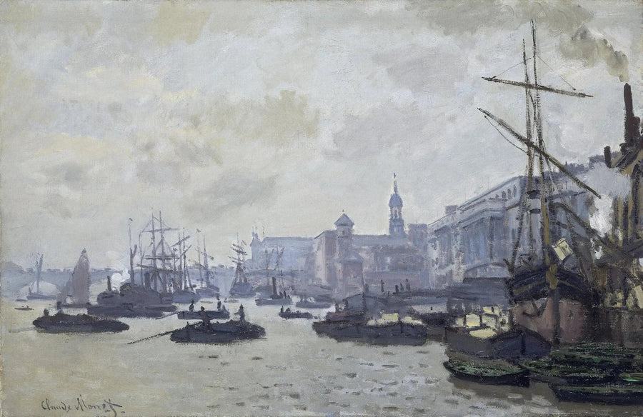 Londra Havzası - Claude Monet