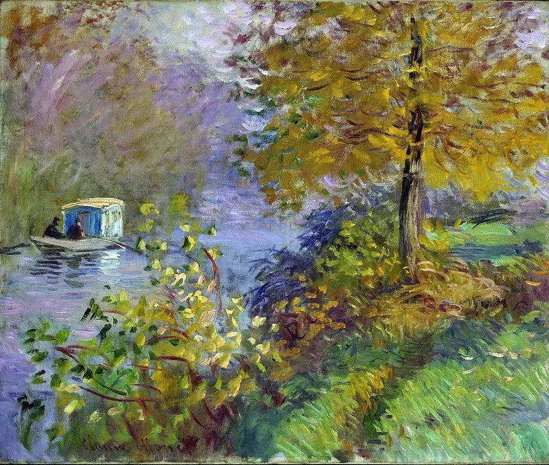Atölye Teknesi - Claude Monet