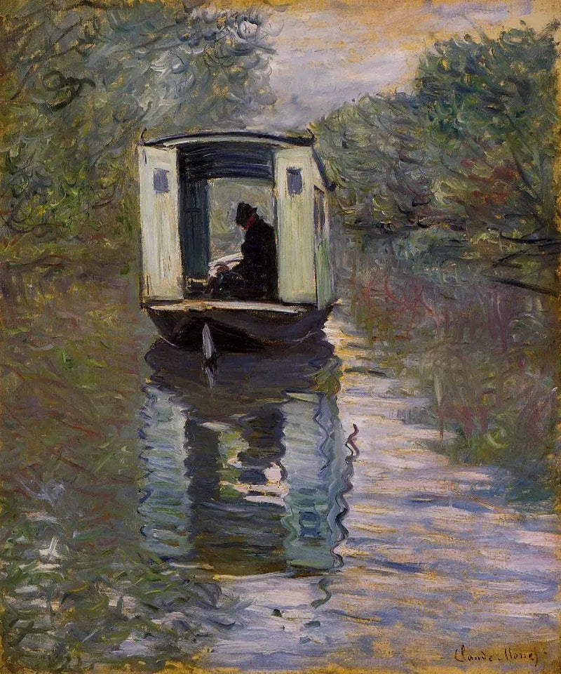 Atölye Teknesi - Claude Monet