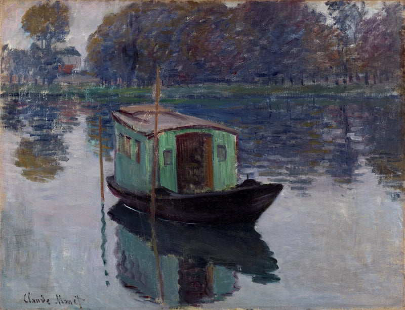 Atölye Teknesi - Claude Monet