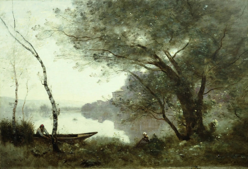 Mortefontaine Botanikçisi - Jean-Baptiste Camille Corot
