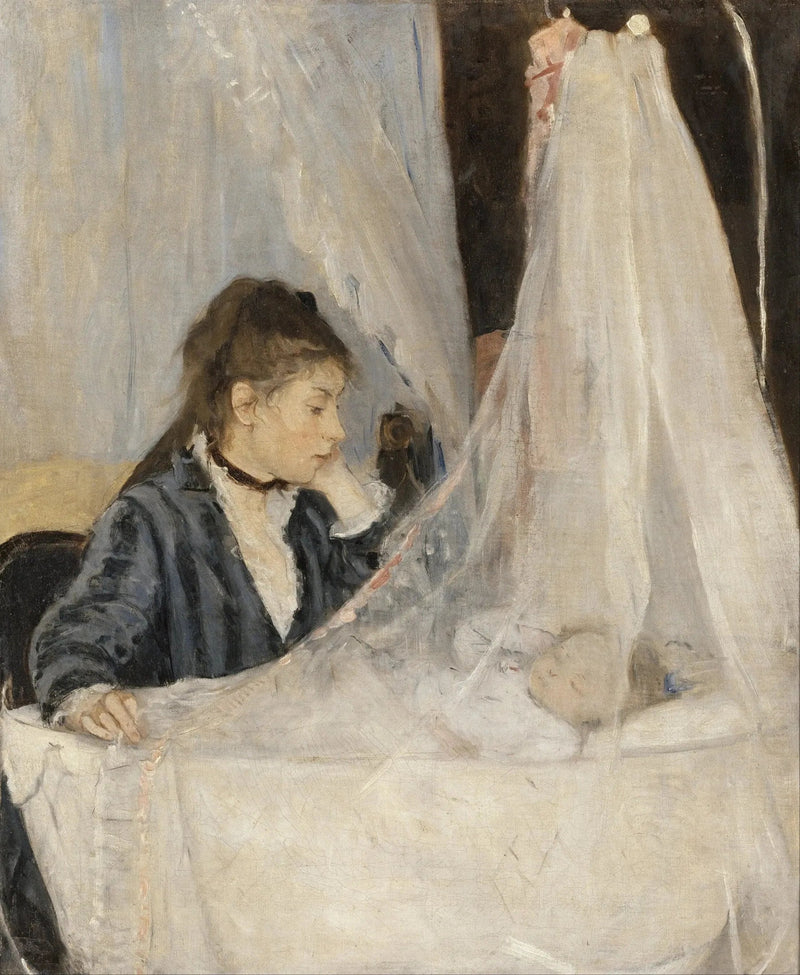 Beşikte - Berthe Morisot