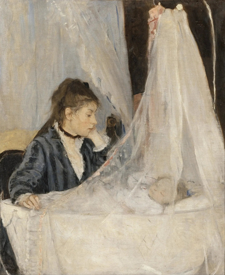 Beşikte - Berthe Morisot