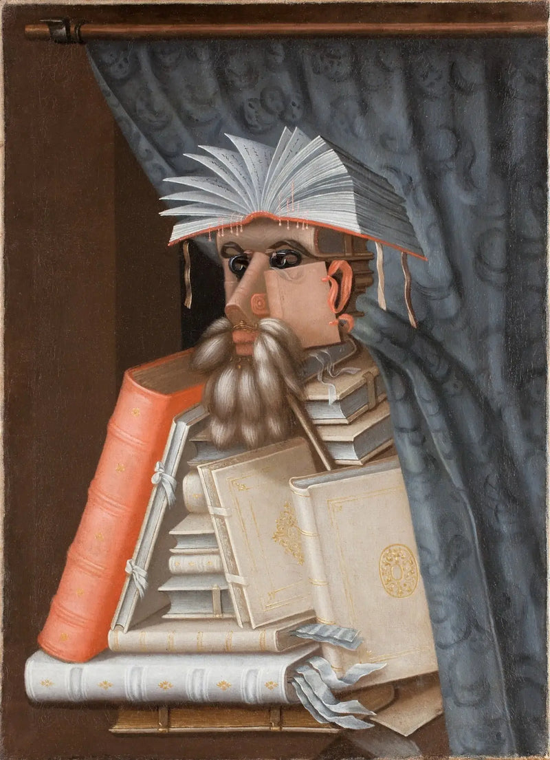 Kütüphaneci - Giuseppe Arcimboldo