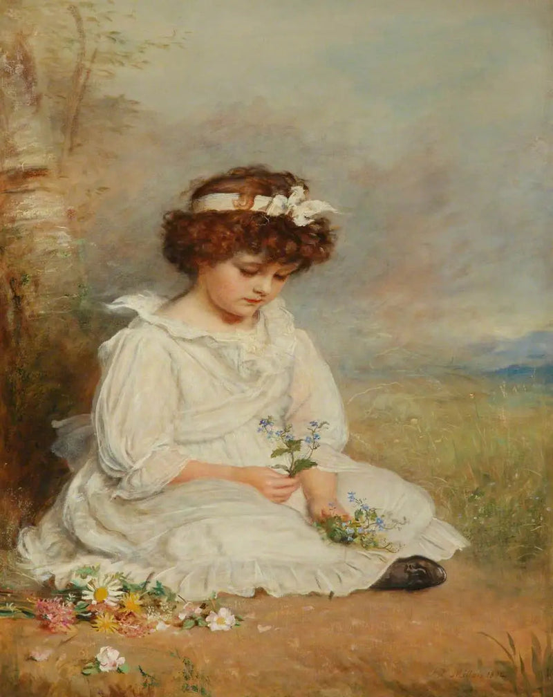 Little Speedwell'in Sevilen Mavisi - John Everett Millais