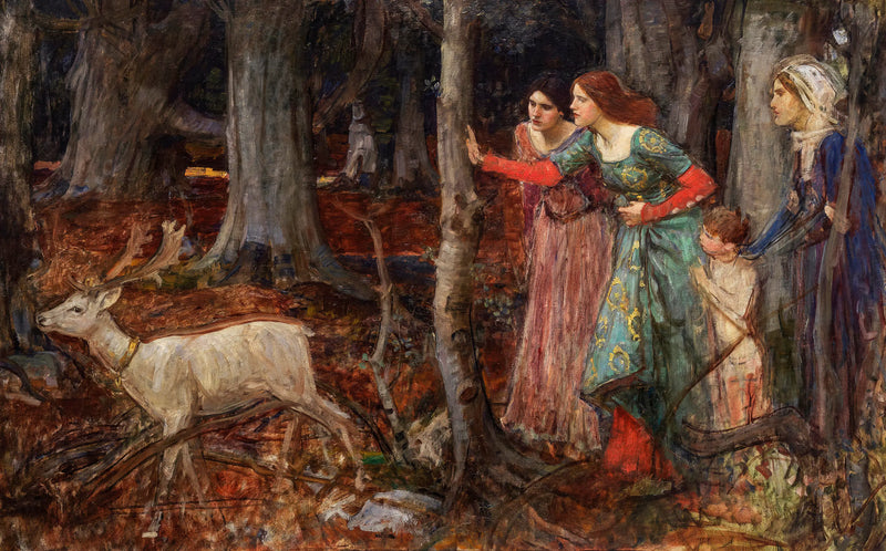 Gizemli Ahşap - John William Waterhouse