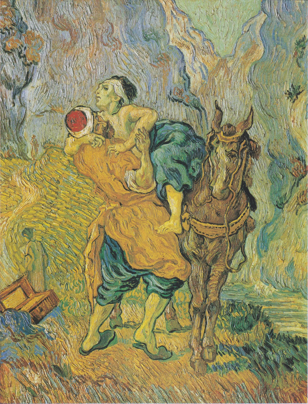 Le bon Samaritain - Vincent van Gogh image 1 reproduction artisanale de tableau