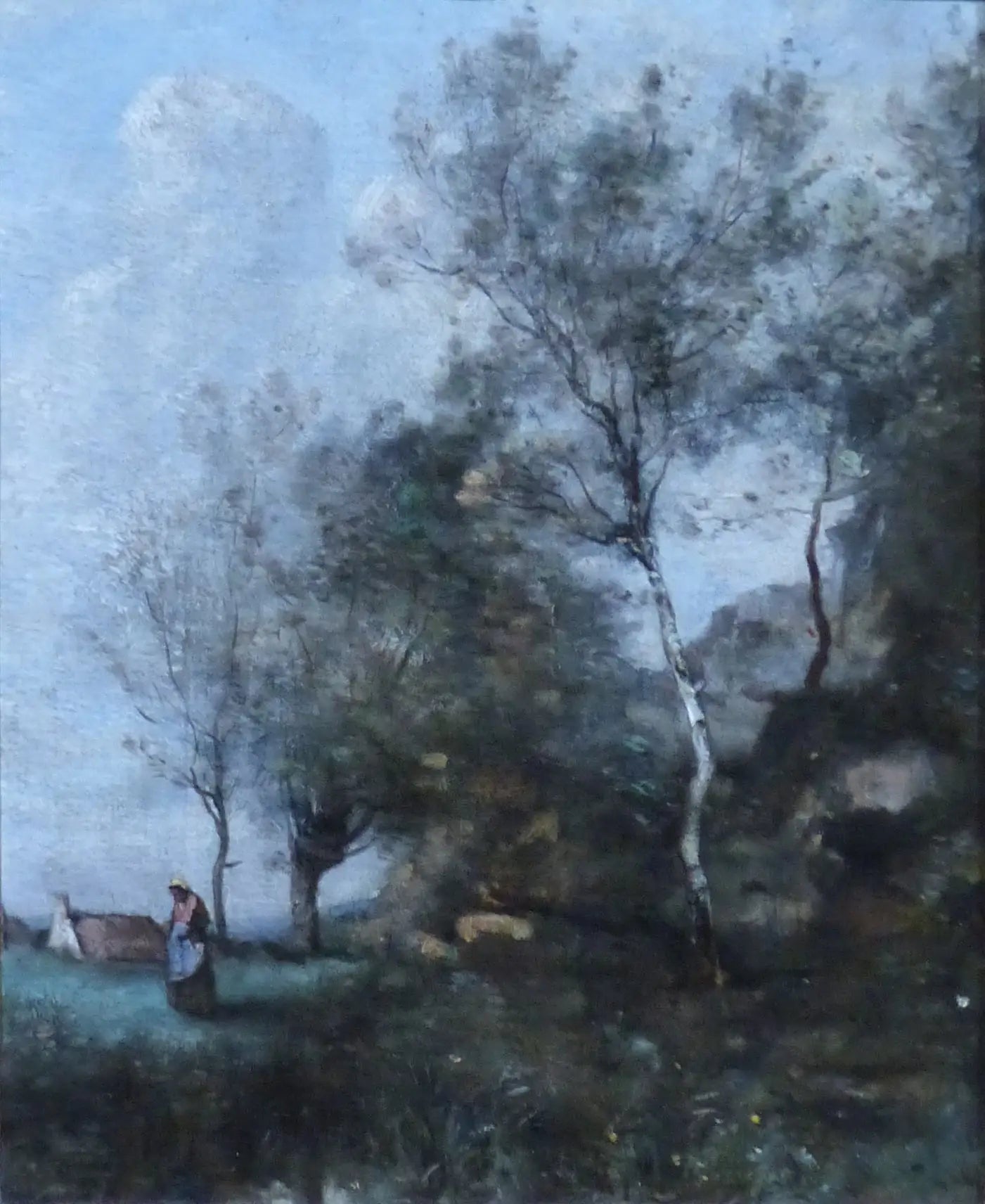 Le bouleau - Jean-Baptiste Camille Corot - Alpha Reproduction