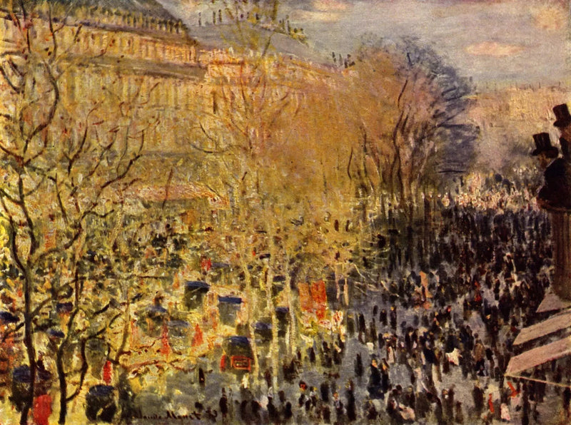 Capucines Bulvarı - Claude Monet
