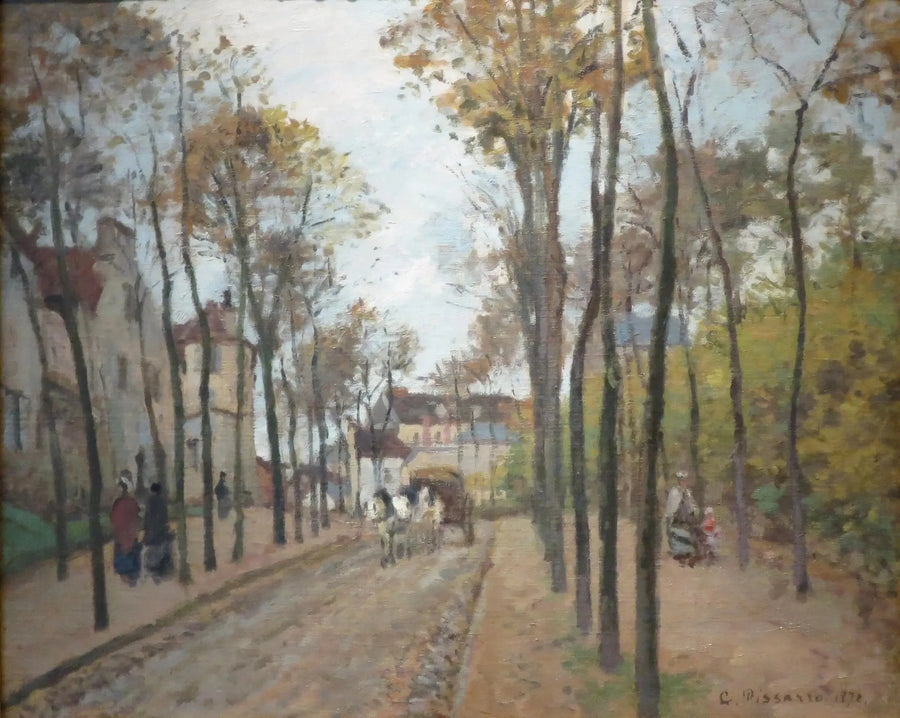 Fossetler Bulvarı, Pontoise - Camille Pissarro