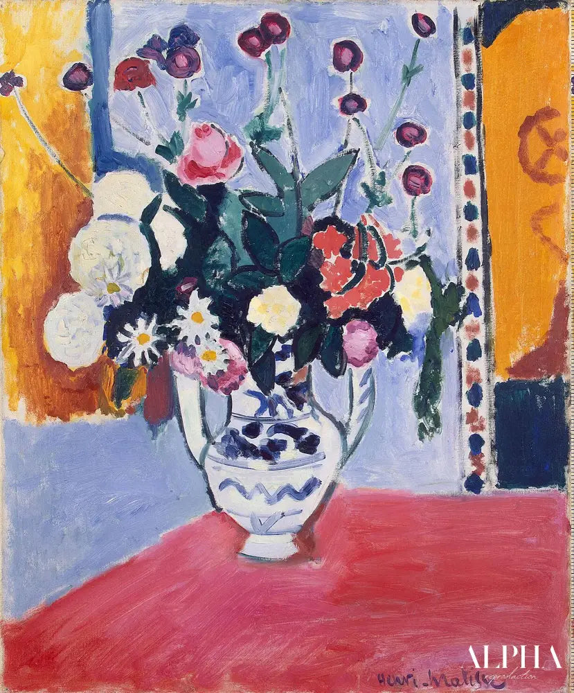 Le bouquet - Matisse - Reproductions de tableaux et peintures haut de gamme