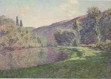 Jeufosse Kolu, akşamüstü etkisi - Claude Monet