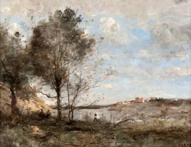 Oduncu - Jean-Baptiste Camille Corot