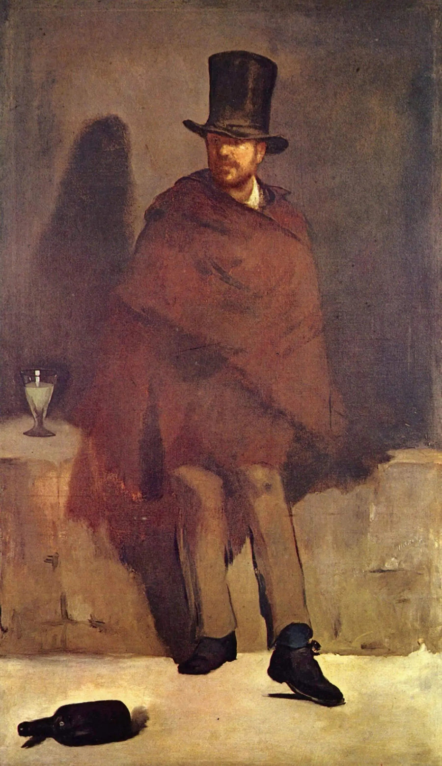 Absinthe İçen - Édouard Manet
