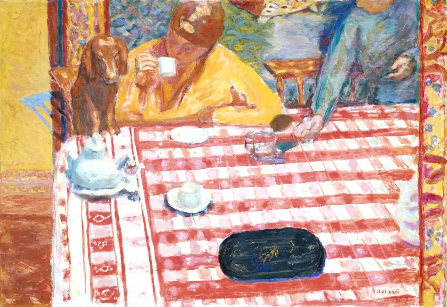 Le Café - Pierre Bonnard image 1 tableau peint à l’huile sur toile