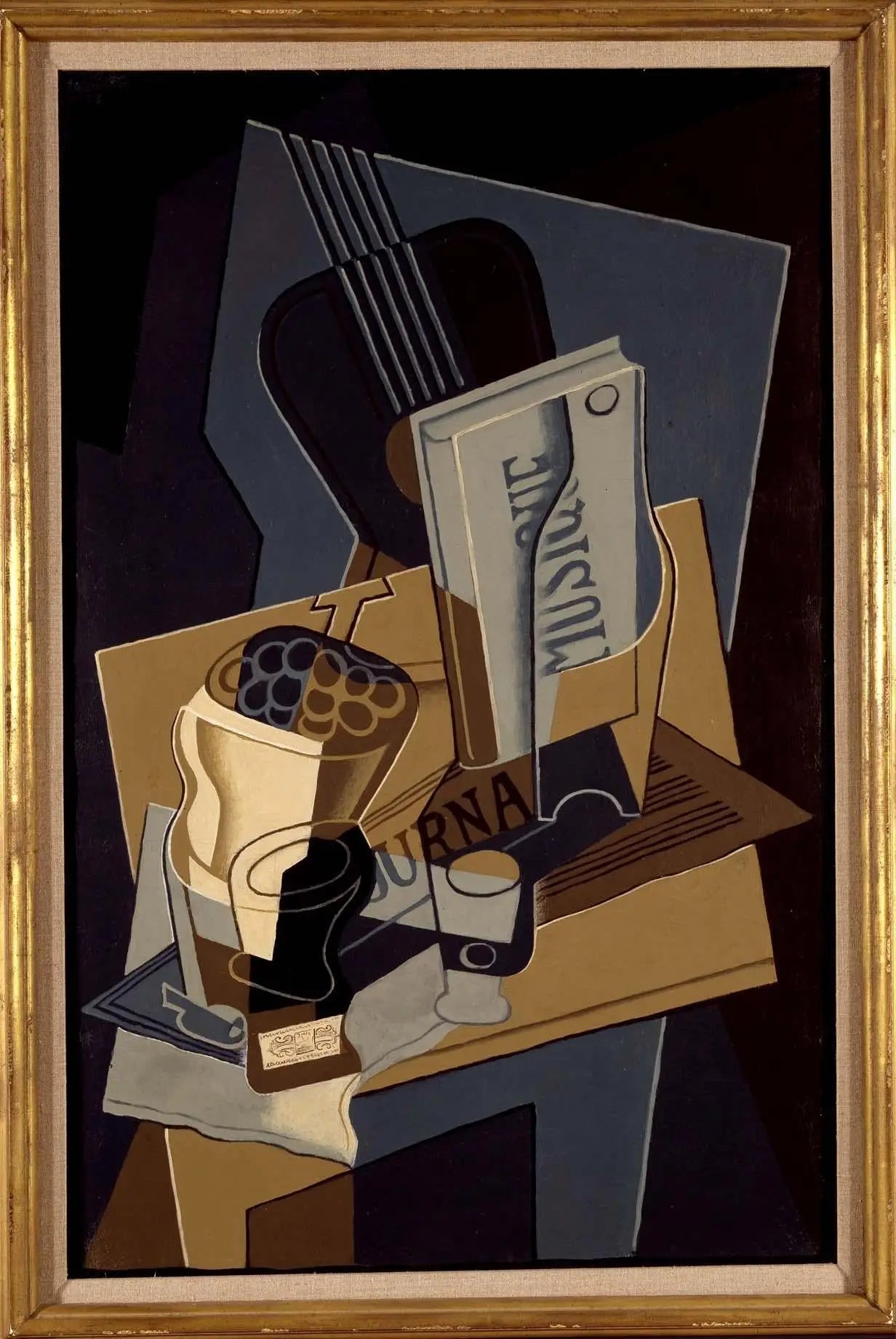 Le cahier de musique - Juan Gris - Alpha Reproduction