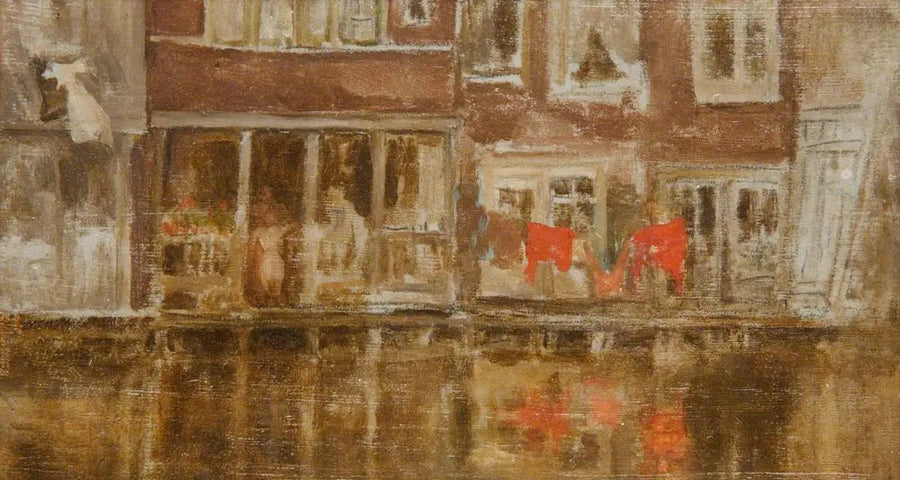 Amsterdam Kanalı - James Abbott McNeill Whistler