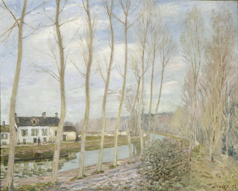 Loing Kanalı - Alfred Sisley
