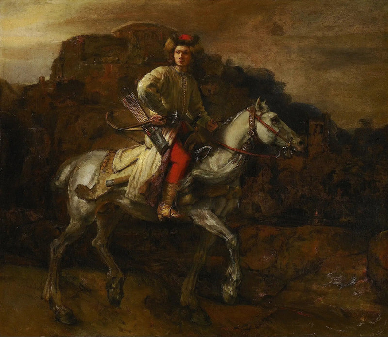 Polonyalı Süvari - Rembrandt