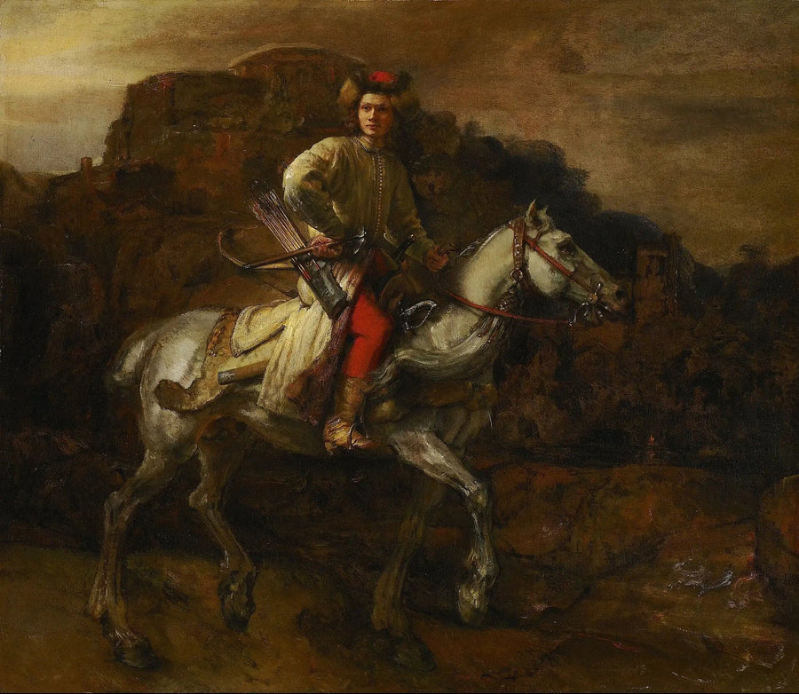 Polonyalı Süvari - Rembrandt