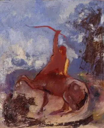 Okçu Yarıboğazı - Odilon Redon
